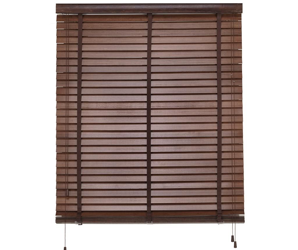 Jaluzea Bamboo Venetian Brown 140×180 cm – Blindecor, Maro Blindecor